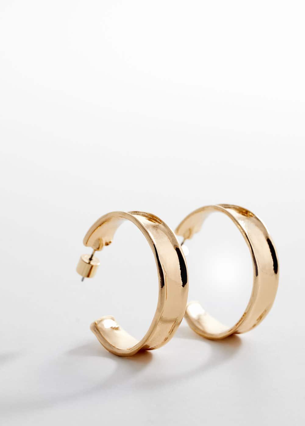 MANGO - Hoop earrings - One size - Women Product Image