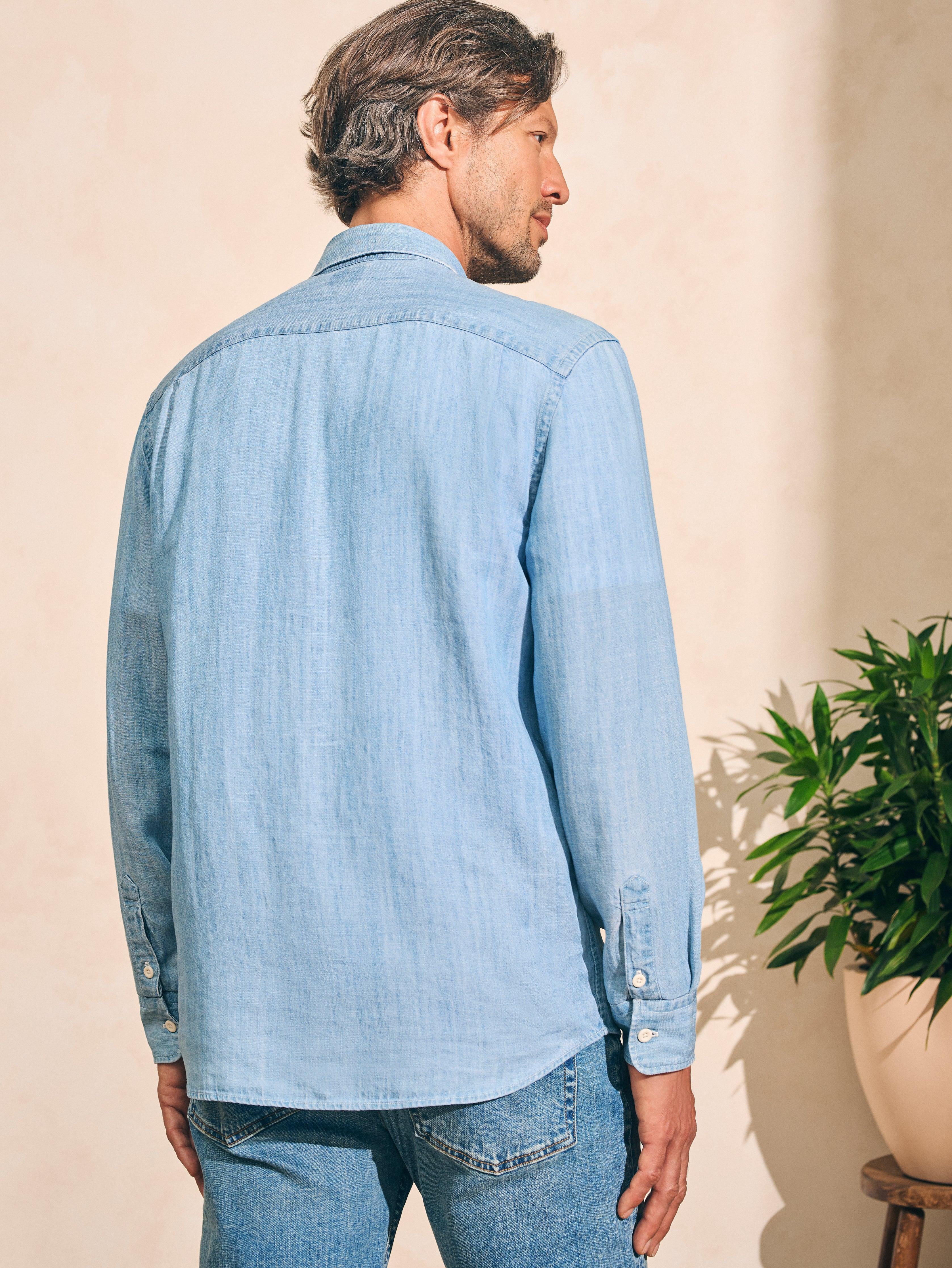 Tried & True Chambray Shirt (Tall) - Vintage Indigo Male Product Image