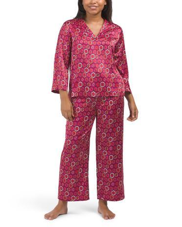 Kano Satin Pajama Set for Women Product Image