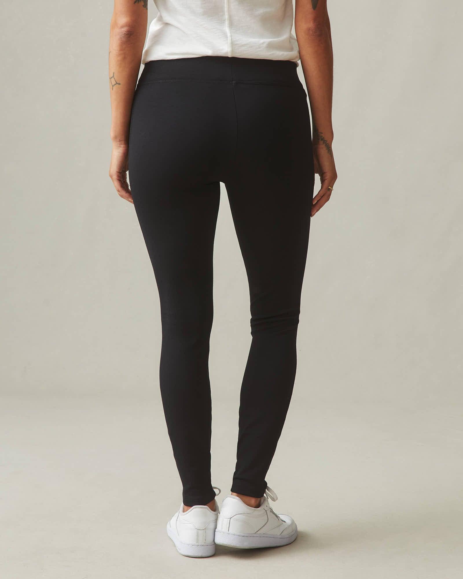 Ponte Slim Pant - Super Black Female Product Image