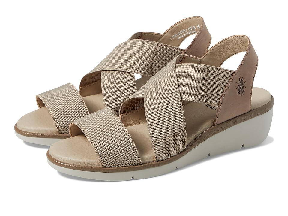 FLY LONDON NOLI056FLY (Taupe Cupido/Grograin) Women's Shoes Product Image