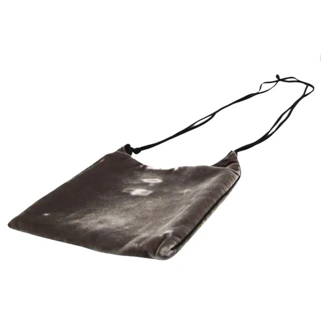 Brown Velvet Shoulder Bag () Product Image