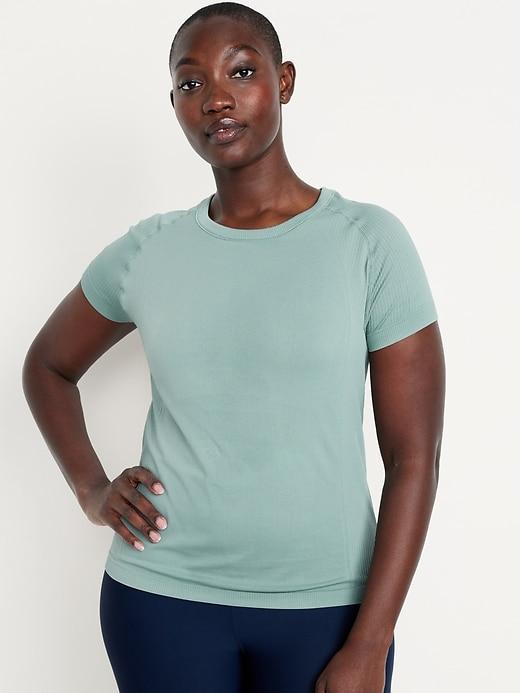 Fitted Seamless T-Shirt Product Image