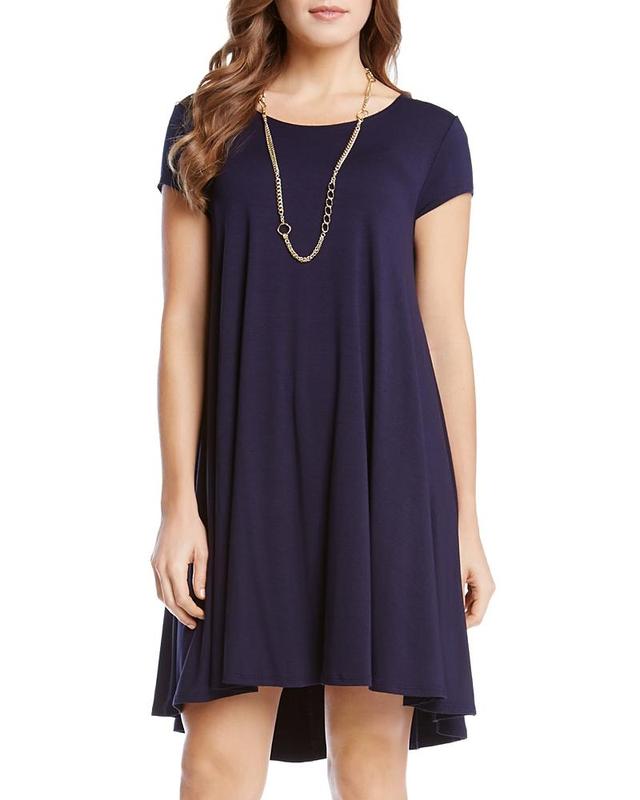 Karen Kane Maggie Cap Sleeve Trapeze Dress Product Image