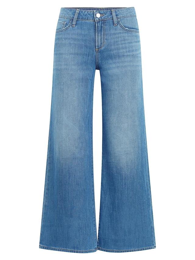 Womens Lou Lou Low-Rise Wide-Leg Jeans Product Image