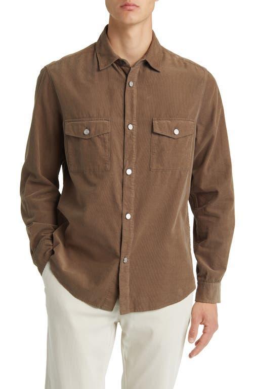 FRAME Long Sleeve Corduroy Button-Up Shirt Product Image