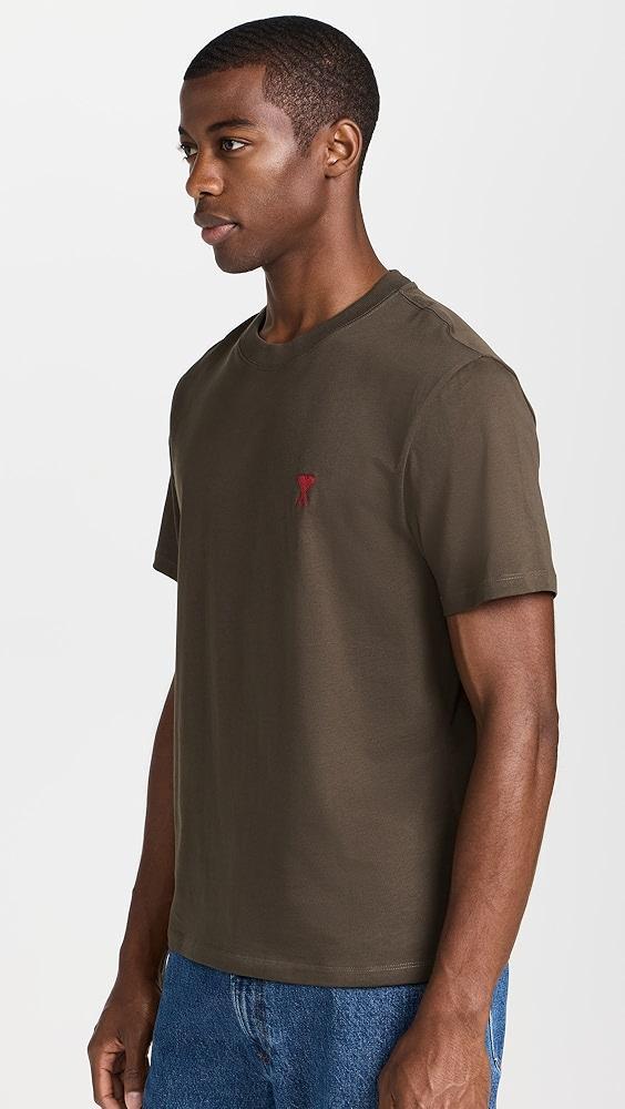 AMI Red Adc Tee Shirt | Shopbop Product Image