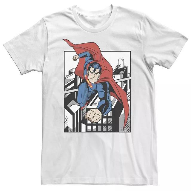 Big & Tall DC FanDome Superman Flight Poster Tee, Mens Product Image