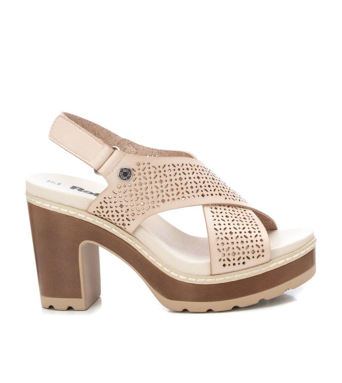 Womens Cross Strap Heeled Sandals By Xti Product Image