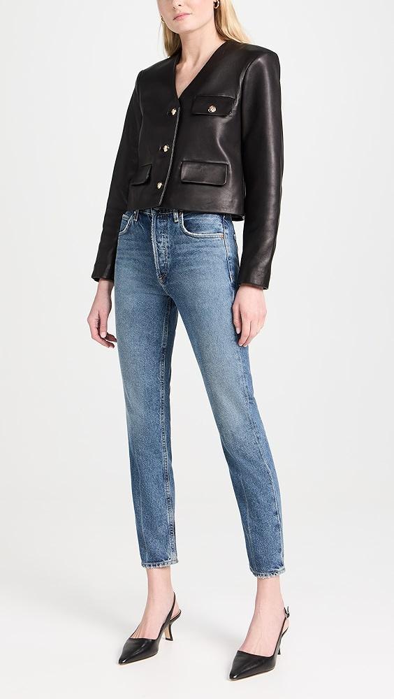 Citizens of Humanity Charlotte High Rise Straight Jeans | Shopbop Product Image