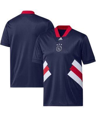 Mens adidas Navy Ajax Football Icon Jersey - Navy Product Image