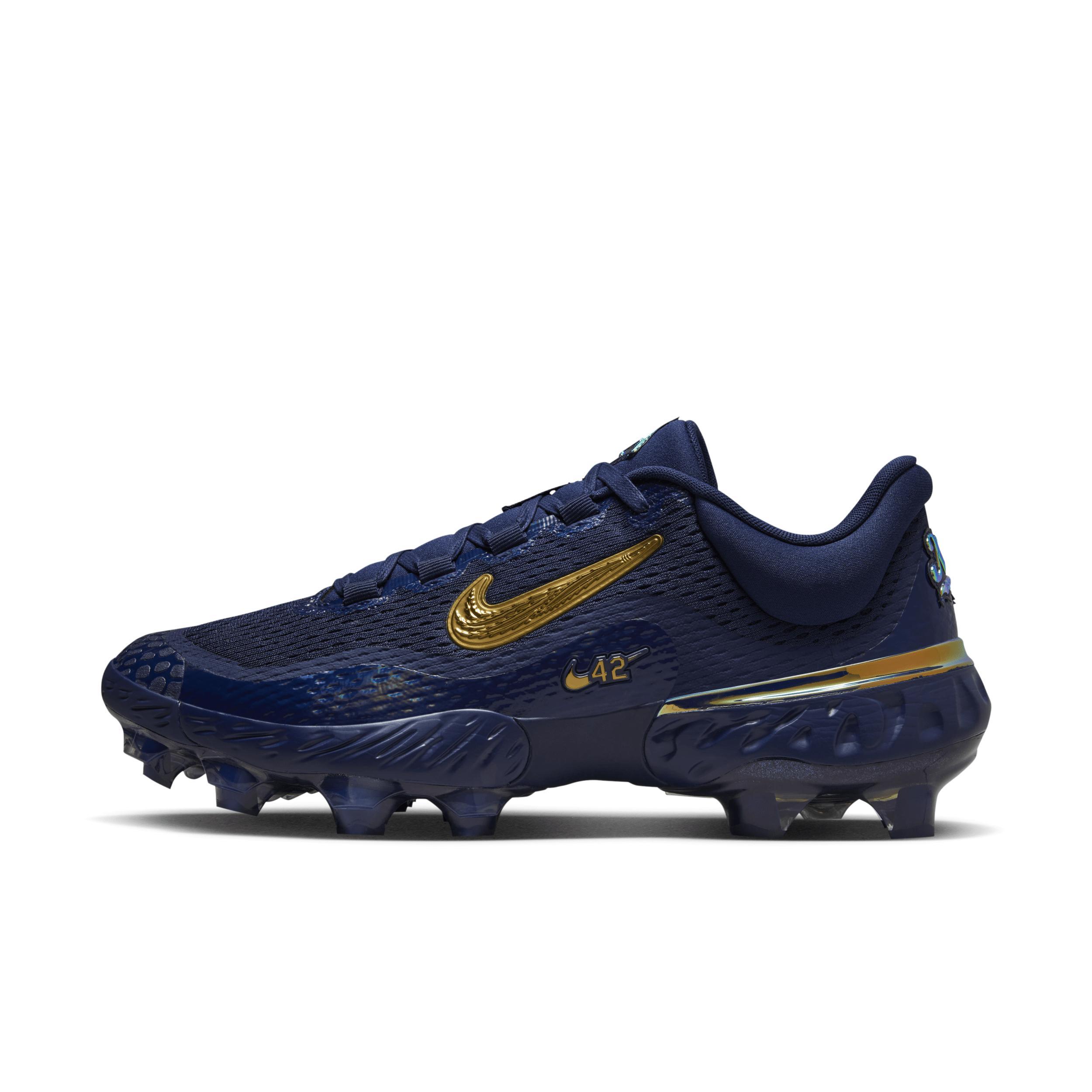 Nike Men's Alpha Huarache Elite 4 Low MCS JRD Baseball Cleats Product Image