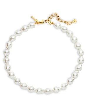 Lele Sadoughi Imitation Baroque Pearl Collar Necklace at Nordstrom Product Image