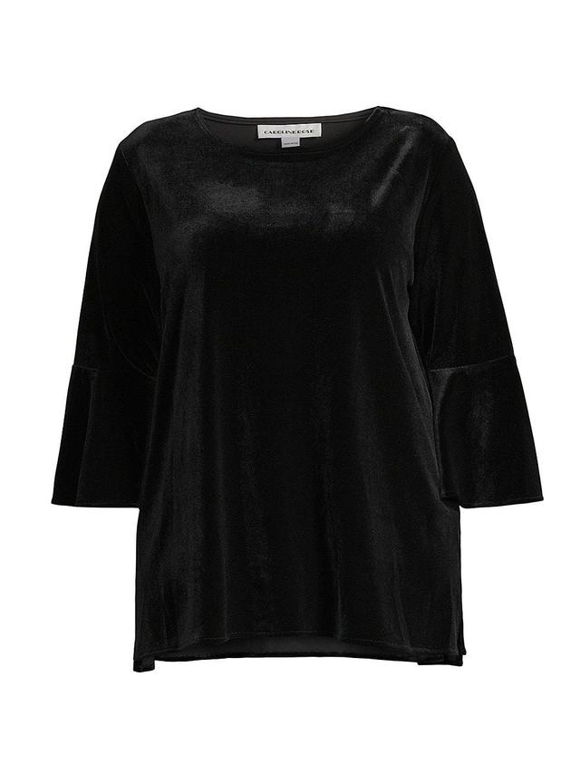 Womens Stretch Velvet Bella Top Product Image