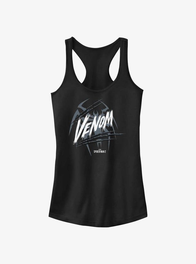 Marvel Spider-Man 2 Game Venom Logo Girls Tank Product Image