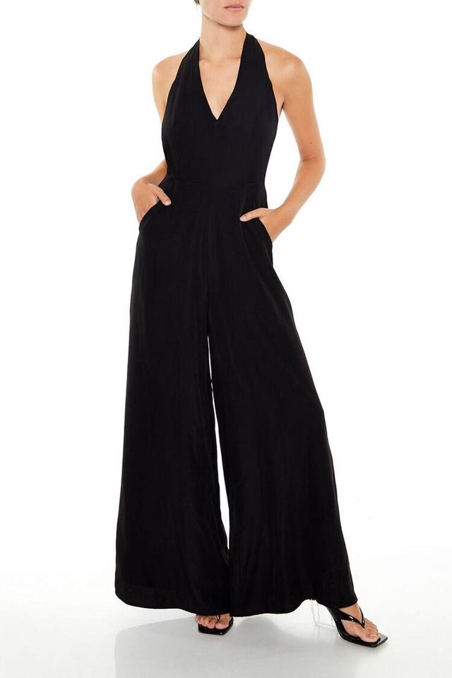 Wide-Leg Halter Jumpsuit | Forever 21 Product Image