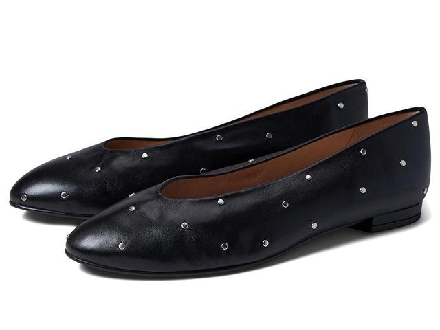 French Sole Kira (Black Nappa) Women's Shoes Product Image