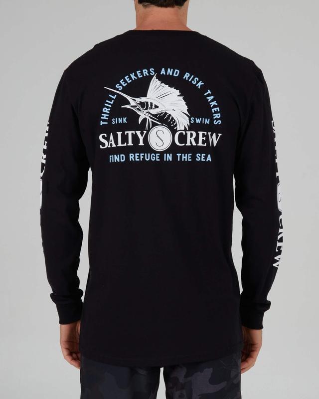 Yacht Club Standard L/S Tee - Black Product Image