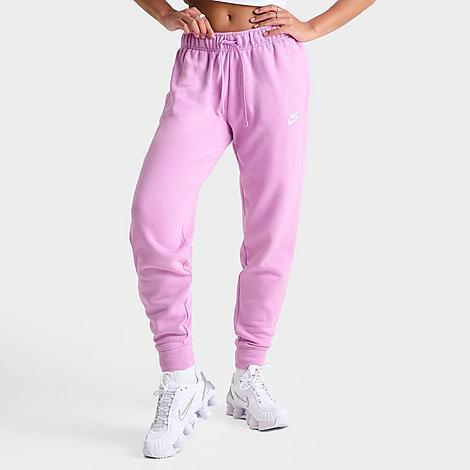 Nike Womens Sportswear Club Fleece Mid-Rise Jogger Pants Product Image