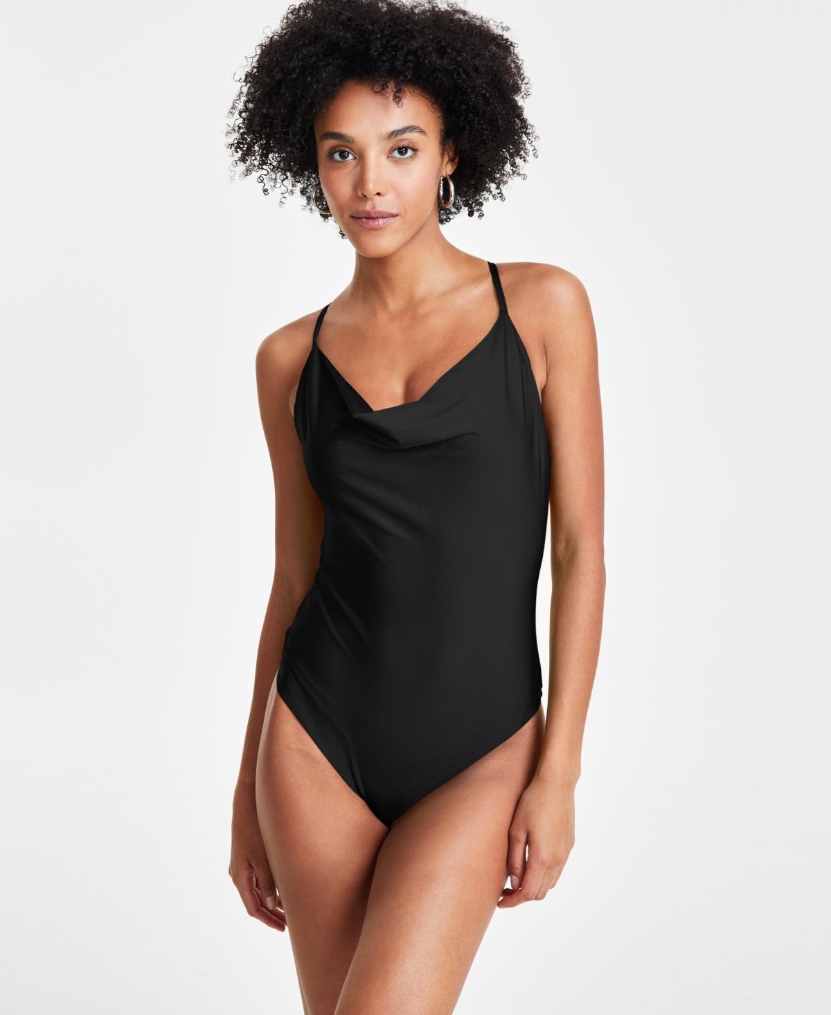 Women's Cowlneck Bodysuit, Created for Macy's Product Image