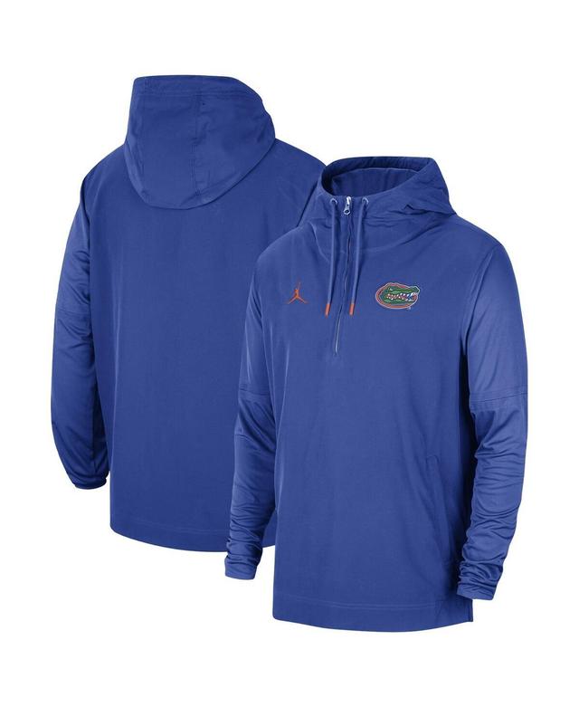 Mens Jordan Royal Florida Gators Player Half-Zip Jacket Product Image