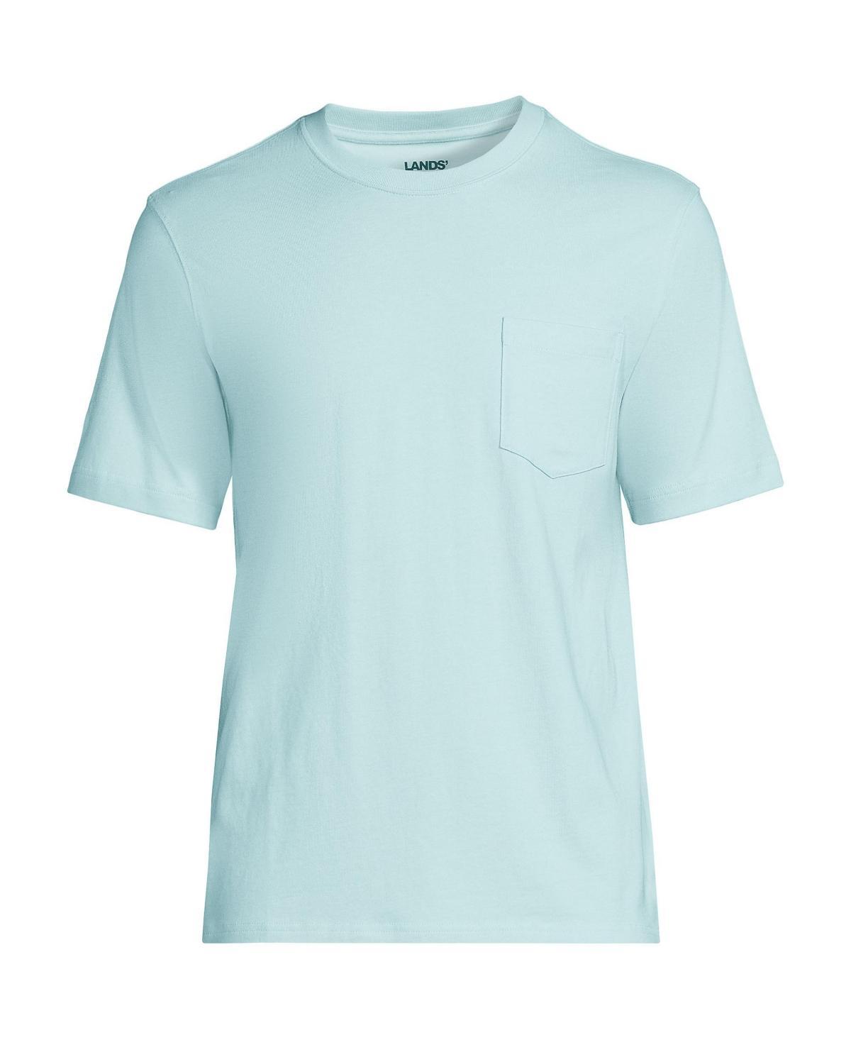 Lands End Mens Super-t Short Sleeve T-Shirt with Pocket Product Image