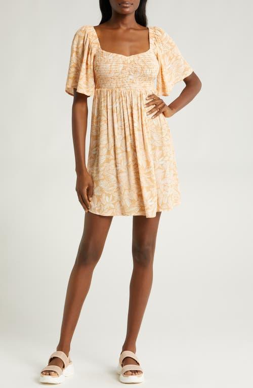 Roxy Golden Dawn Floral Minidress Product Image