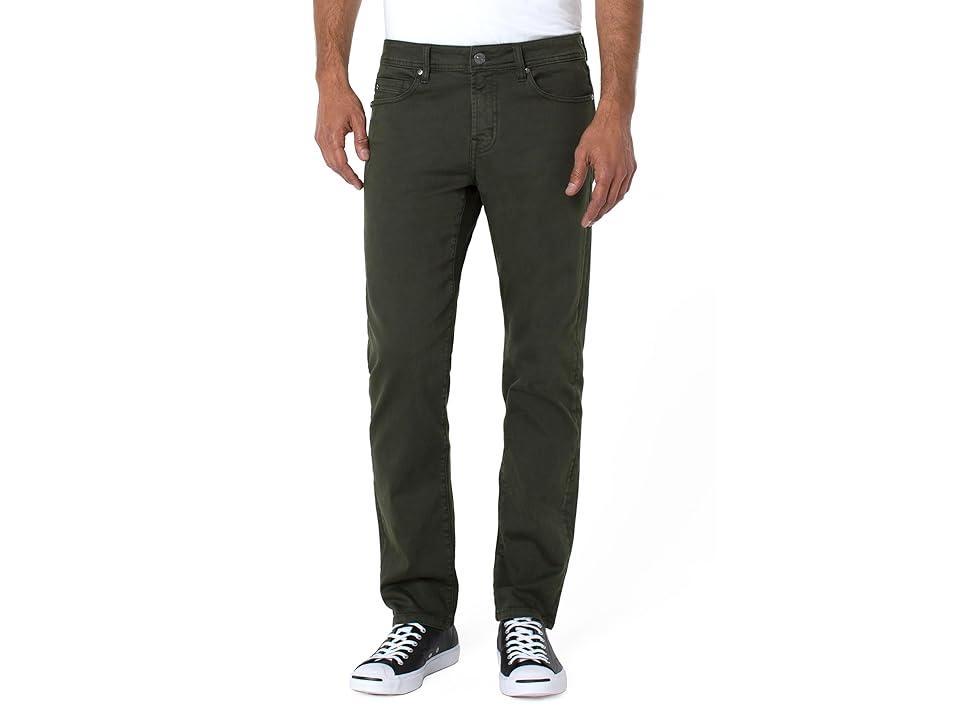 Liverpool Los Angeles Regent Relaxed Straight Color Tencel Denim (Pine Grove) Men's Jeans Product Image