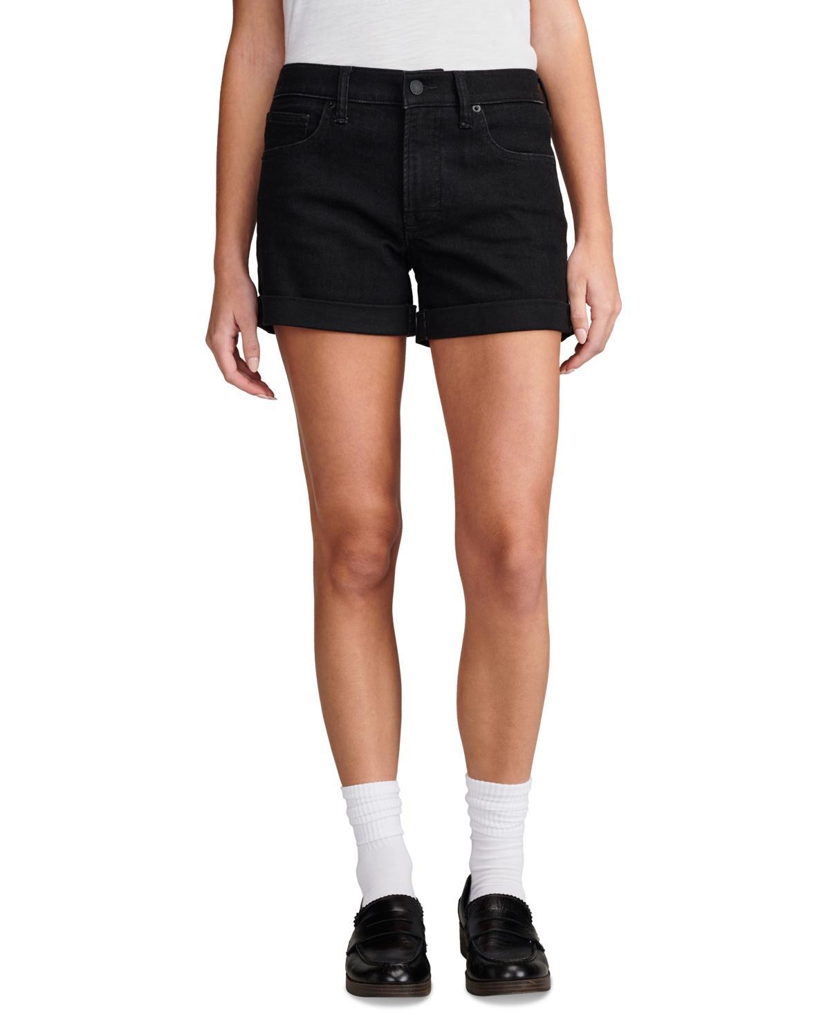 Lucky Brand Womens Ava Denim Roll-Cuff Shorts Product Image