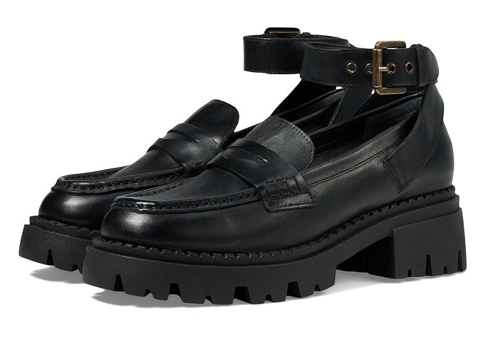 Seychelles Not The One Ankle Strap Lug Penny Loafer Product Image