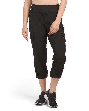 4-way Woven Capris for Women Product Image