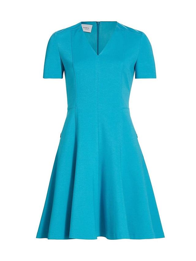 Womens Fit-&-Flare Dress Product Image