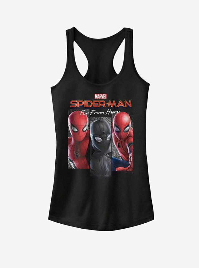 Marvel Spider-Man Far From Home Spider Panel Girls Tank Product Image