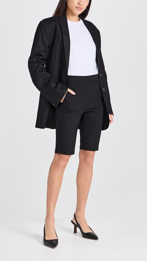 Theory Slim Trouser Shorts | Shopbop Product Image