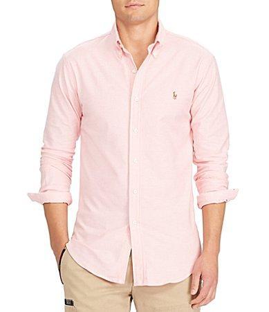 Polo Ralph Lauren Slim-Fit Solid Stretch Oxford Long Product Image