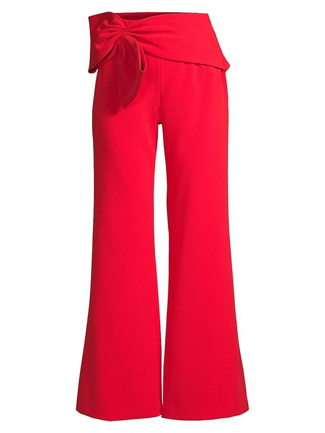 Womens Whitley Bow Wide-Leg Pants Product Image