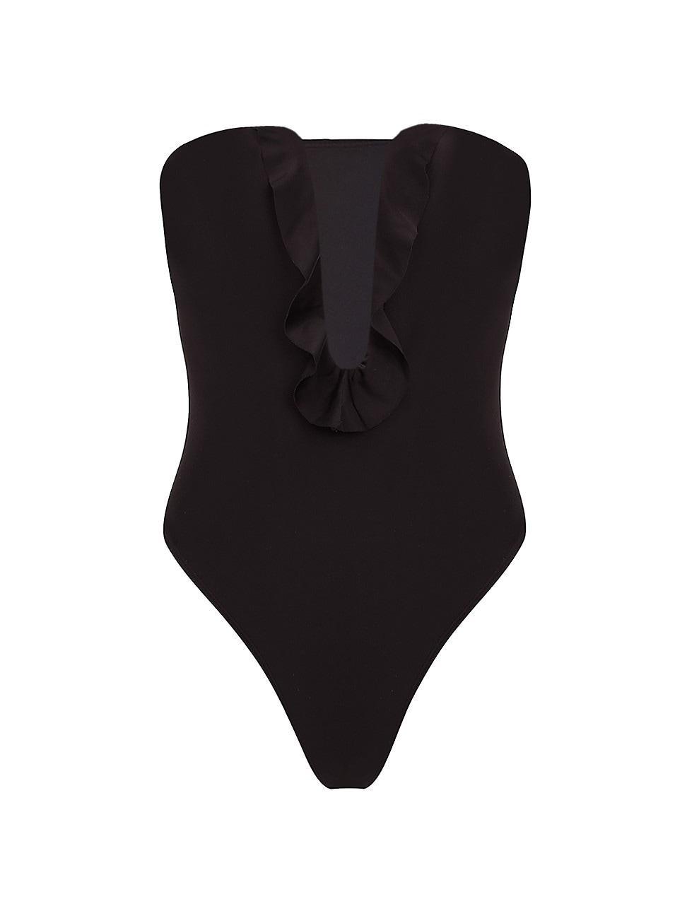 Womens Chris Strapless Notch One-Piece Swimsuit Product Image