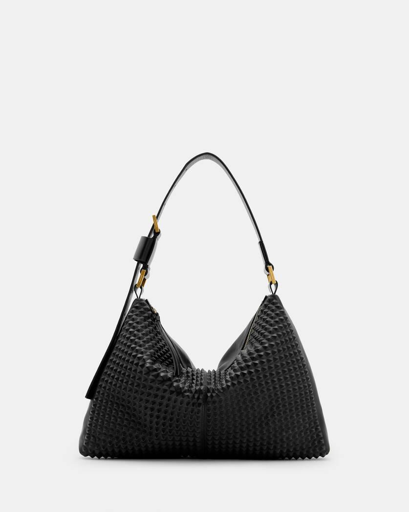 Edbury Studded Leather Shoulder Bag Product Image