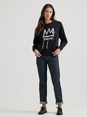 Women's Lee® x Basquiat™ Logo Sweatshirt | Women's Lee® X Basquiat™ | Lee® Product Image