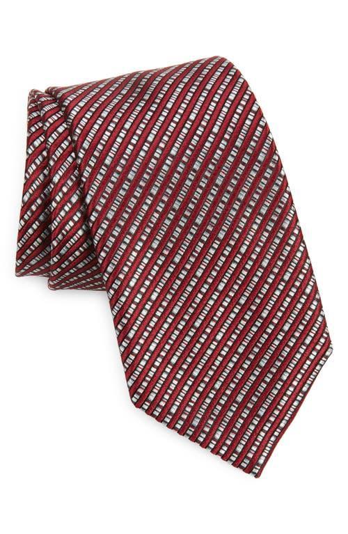 ZEGNA TIES Paglie Small Stripe Silk Tie Product Image