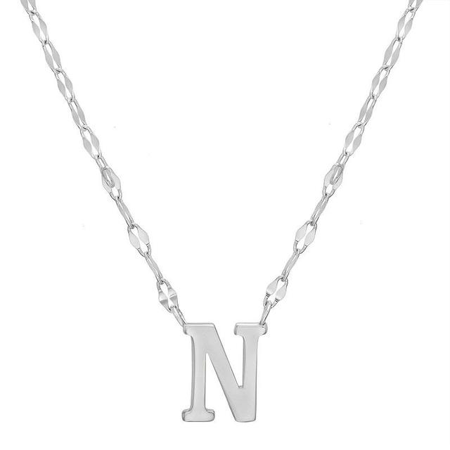 Paige Harper Initial Necklace, Womens N Sterling Product Image