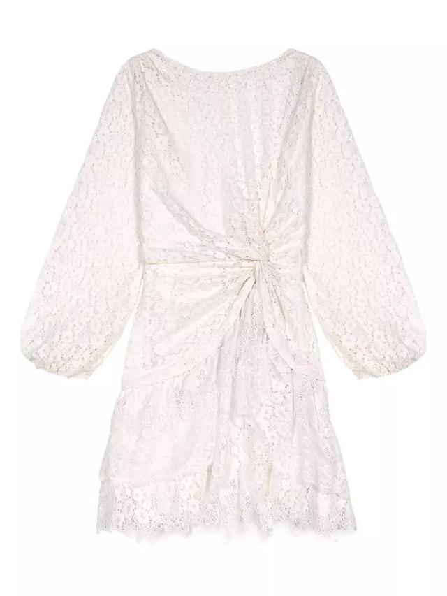 Draped Lace Dress Product Image