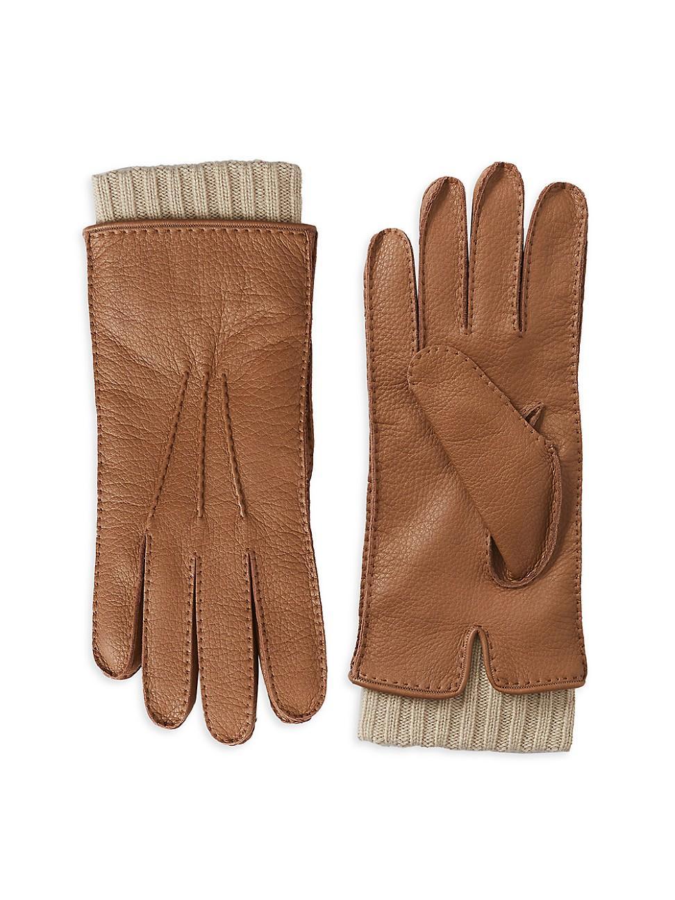 Mens Adler Leather Gloves Product Image