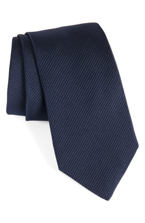 David Donahue Stripe Silk Tie Product Image