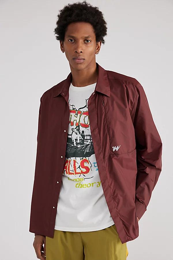 Without Walls Nylon Hike Overshirt Top Mens at Urban Outfitters Product Image