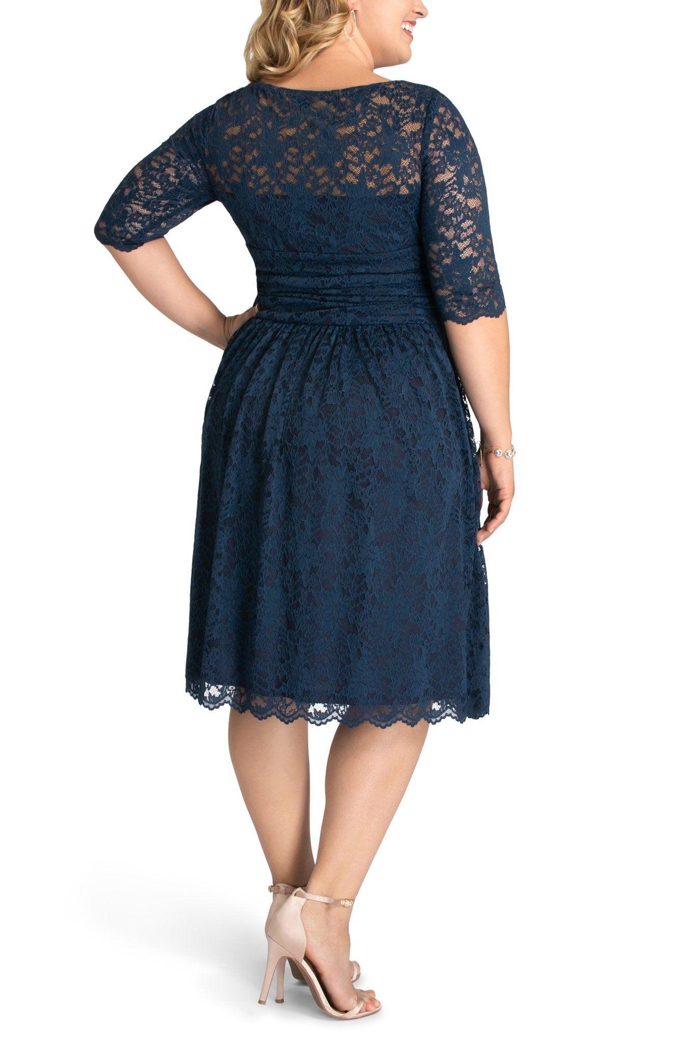 Luna Lace Dress - Plus Product Image