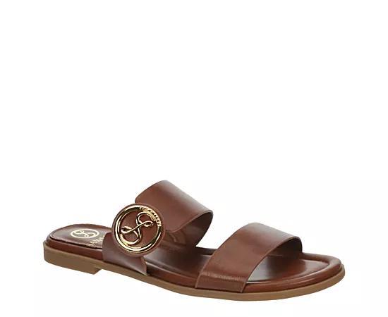 Sam & Libby Womens Tamora Flat Slide Slides Sandals Product Image