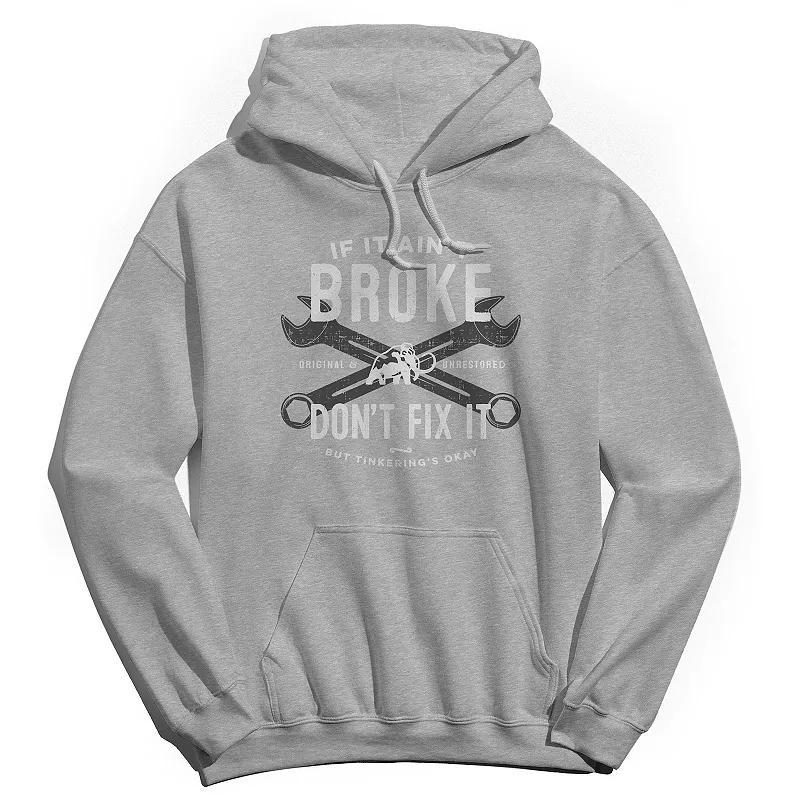 Mens Iconic Tinkering Graphic Hoodie Product Image