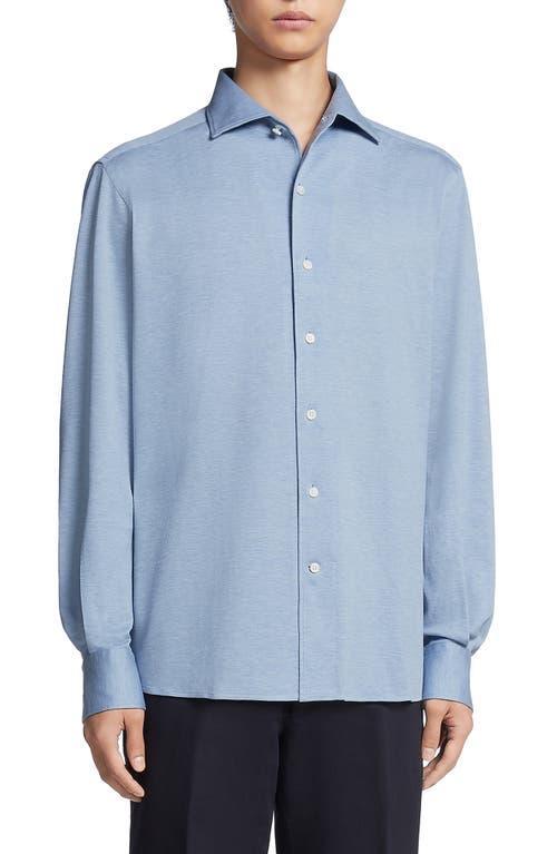 ZEGNA Cotton Button-Up Shirt Product Image