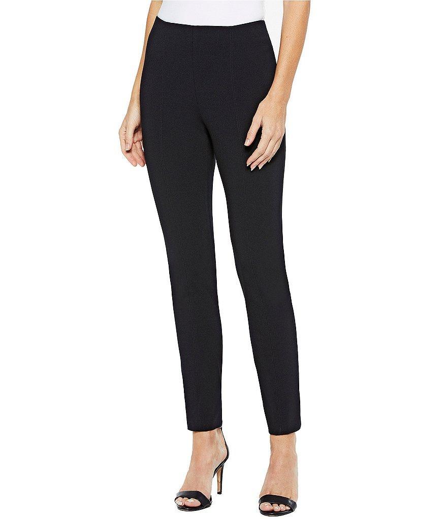 MISOOK Ponte Knit Slim Leg Pants Product Image